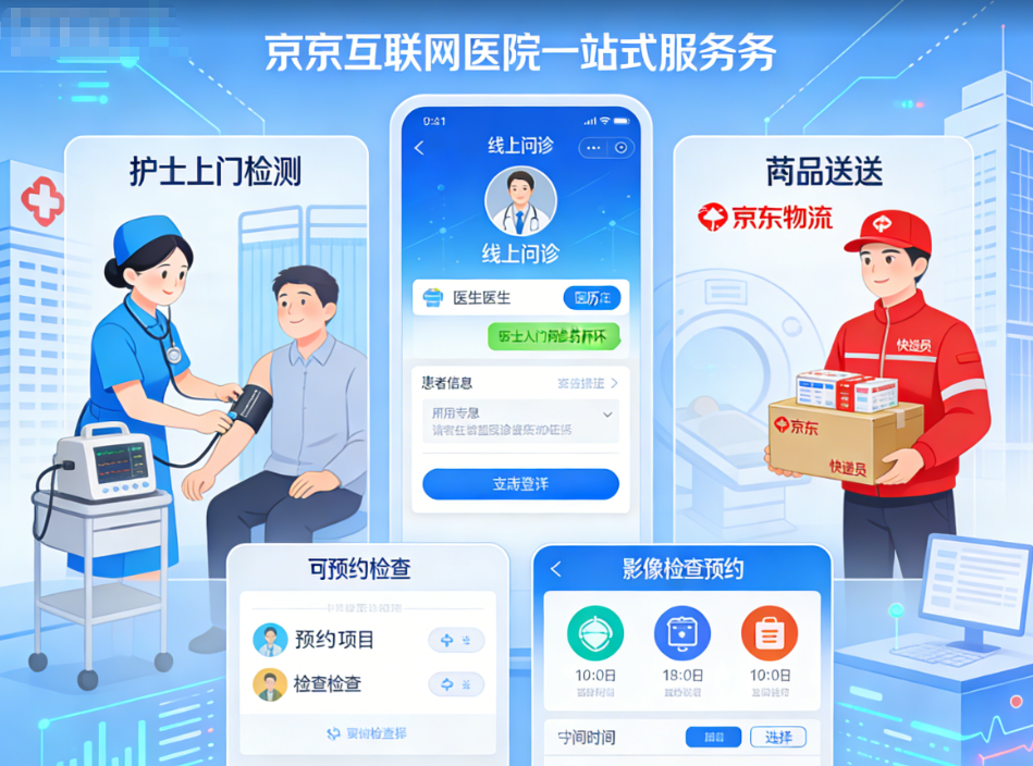 京東互聯(lián)網(wǎng)醫院日均問(wèn)診咨詢(xún)量超50萬(wàn)